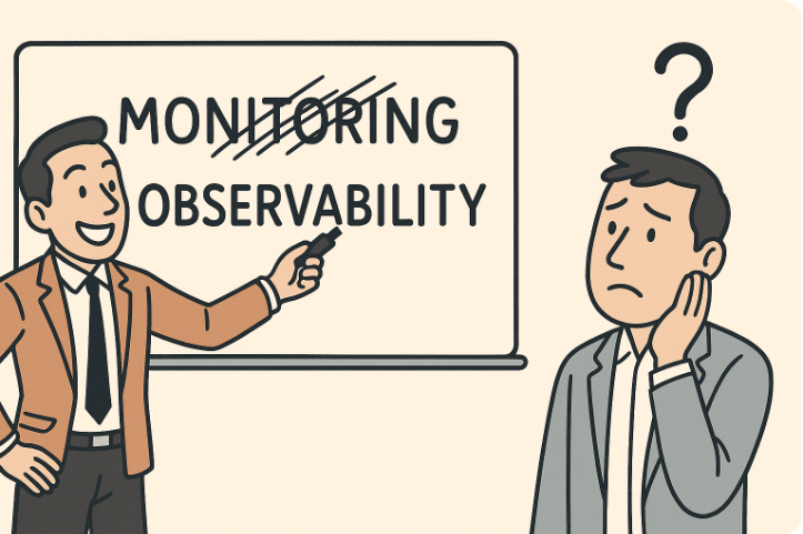 ベンダーが自社の都合（および製品）に合わせて用語を調整した図