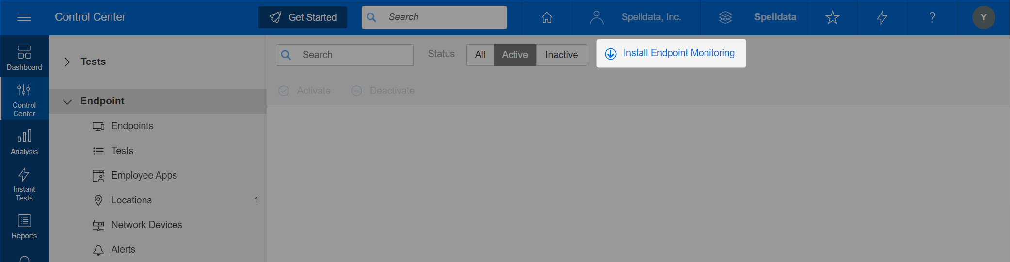 Install Endpoint Monitoring